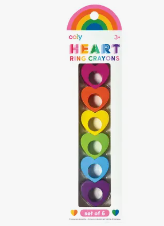 Heart Ring Crayons