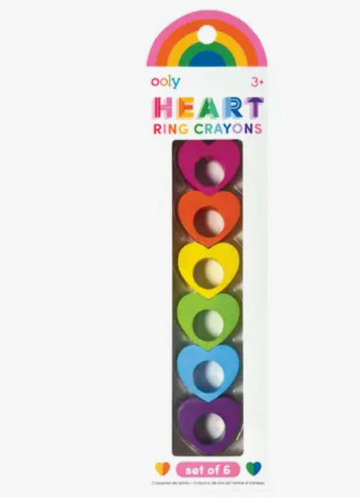Heart Ring Crayons
