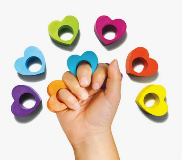 Heart Ring Crayons