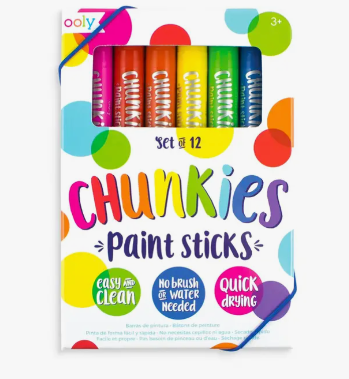 Chunkies Classic Paint Sticks Set of 12