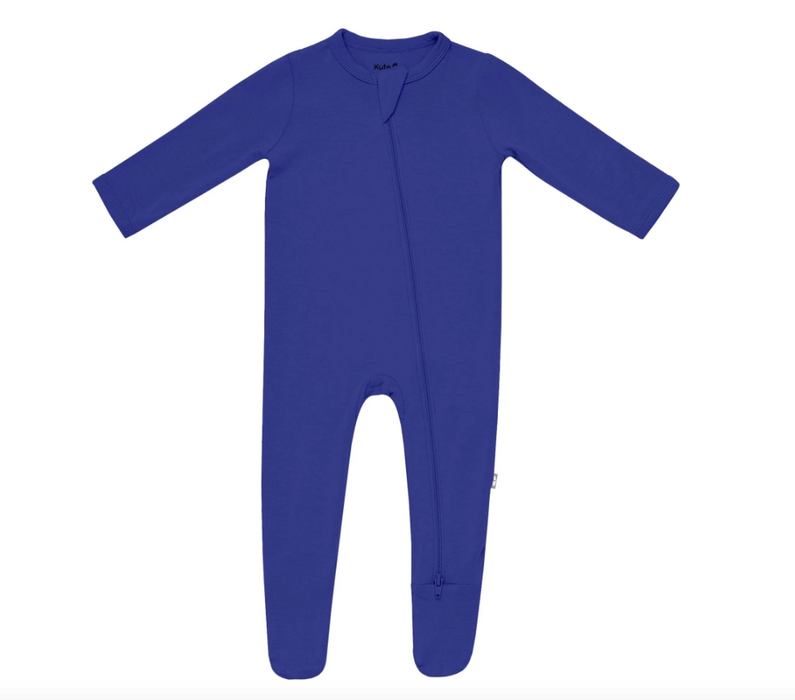 Kyte Zippered Footie | Royal