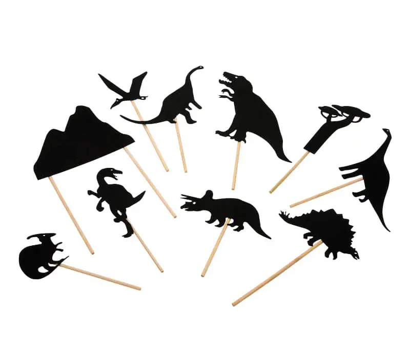 Dinosaur Story Telling Shadow Puppets
