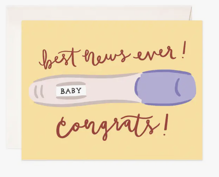 Pregnancy Congrats Card