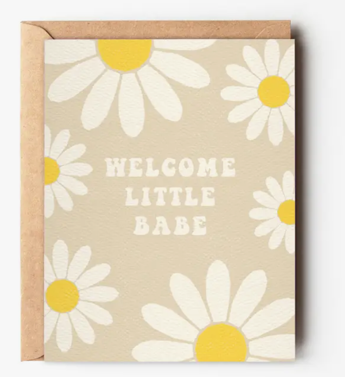 Welcome Little Babe Card