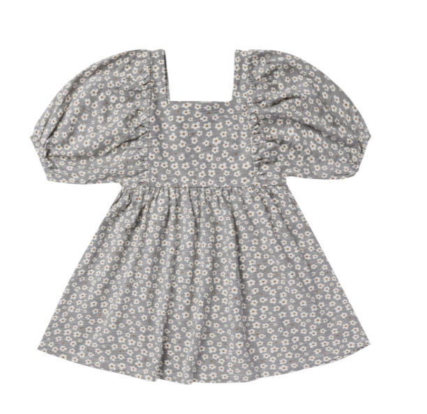 Brea Dress | Blue Ditsy