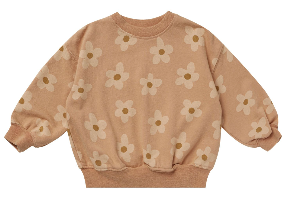Relaxed Sweatshirt | Melon Daisy