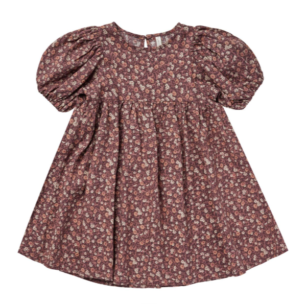 Marley Dress | Plum Floral