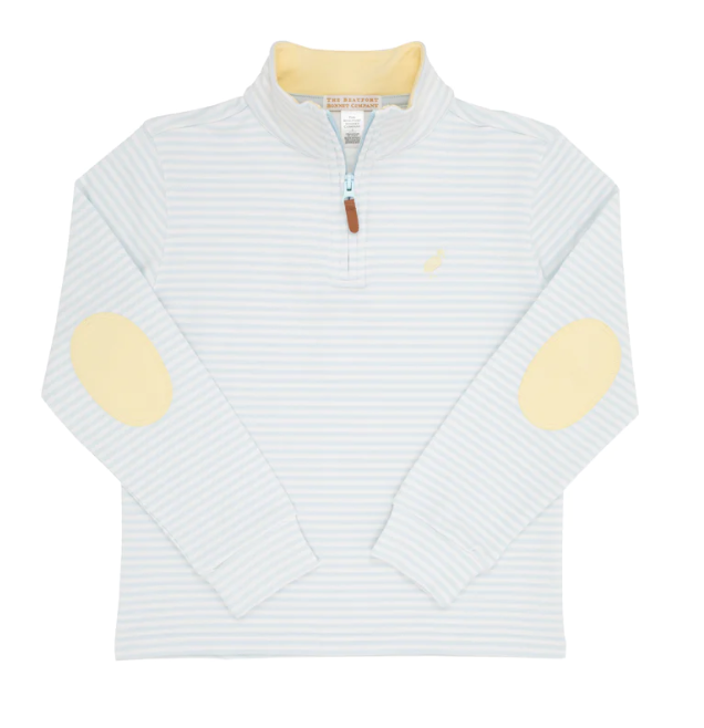 Haywood Half-Zip | Buckhead Blue w/Bellport Butter Yellow