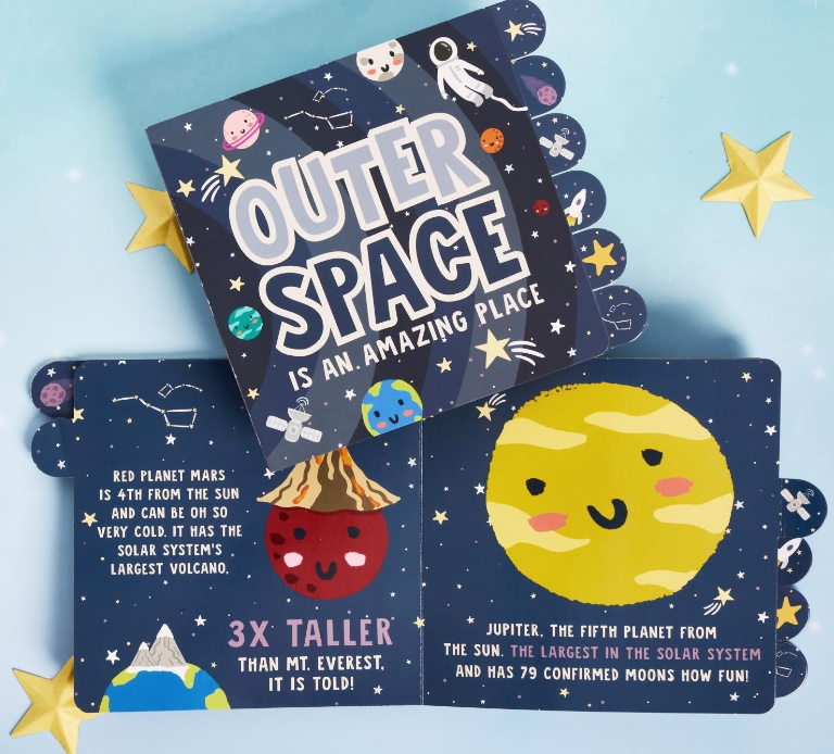 Outer Space is Amazing Place Boardboook