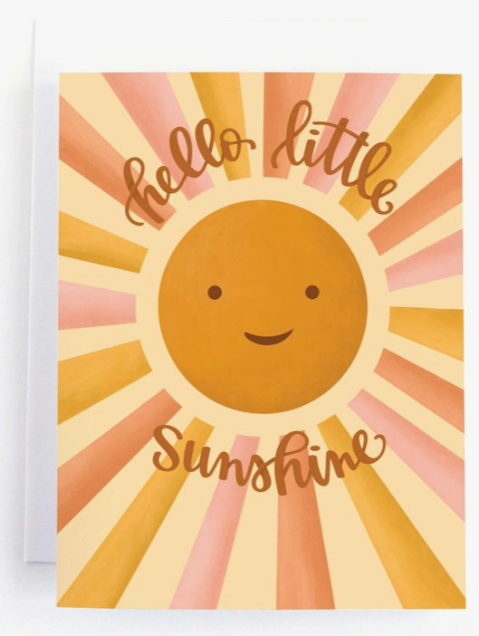 Hello Little Sunshine Card