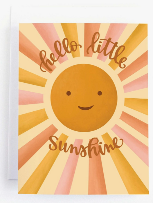 Hello Little Sunshine Card
