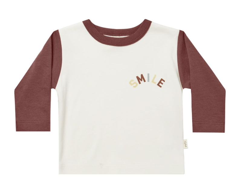 Long Sleeve Pocket Tee | Smile