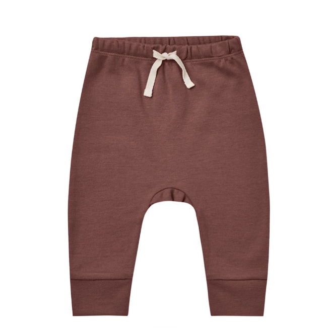 Drawstring Pant | Plum