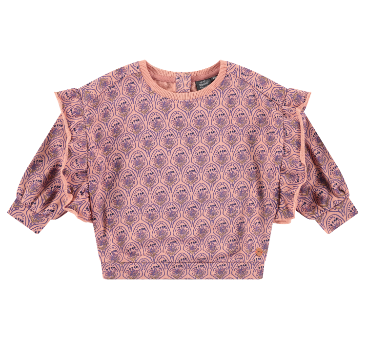 Girls Sweatshirt | Salmon