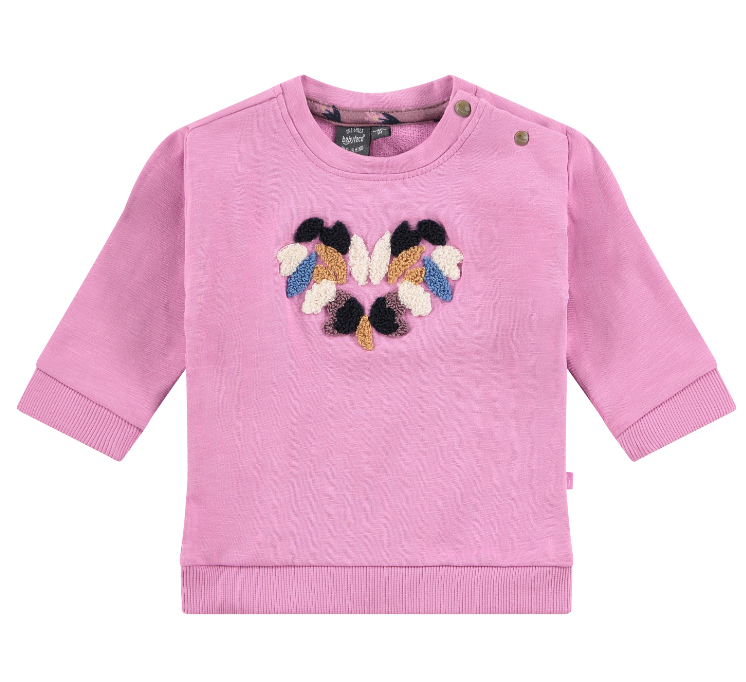 Baby Girl Sweatshirt | Pink Orchid