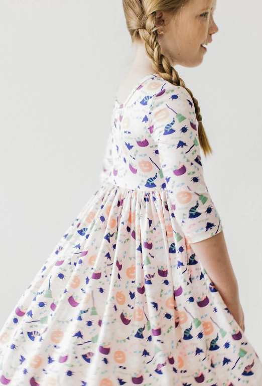 Trick or Treat Pocket Twirl Dress