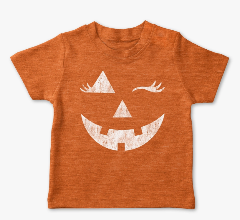 Pumpkin Face T Shirt