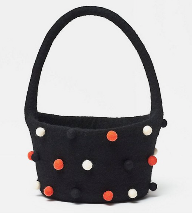 Pom Halloween Basket