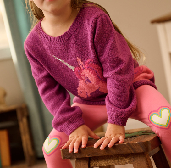 Hollyhock Unicorn Sweater