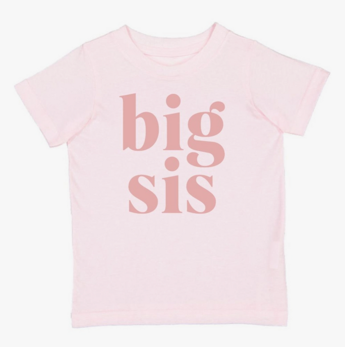 Big Sis Ballet Pink Shirt