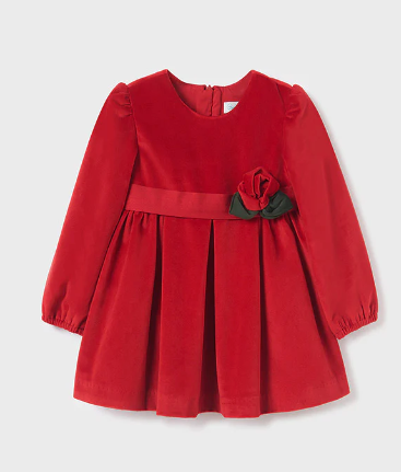 Red Velvet Dress | 5509