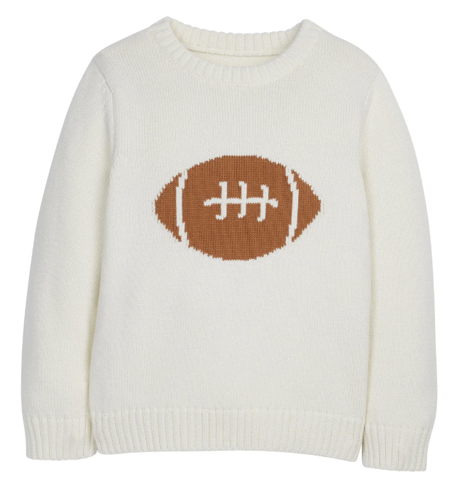 Football Intarsia Sweater