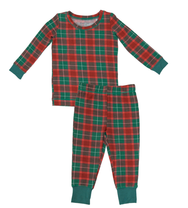 Loungewear Set | Holiday Plaid