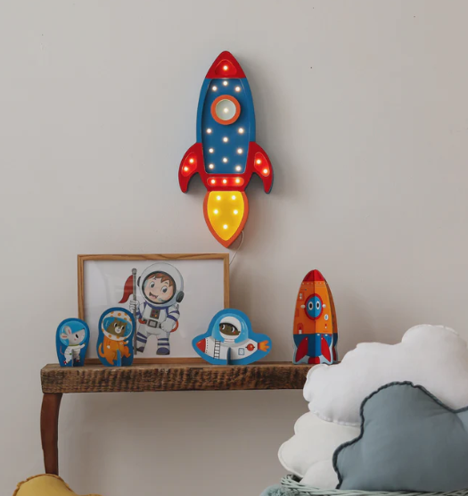 Rocket Lamp