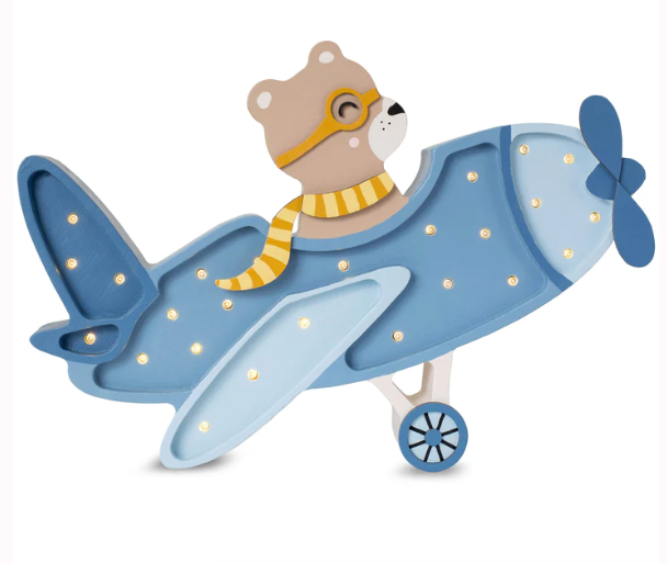 Vintage Plane Lamp