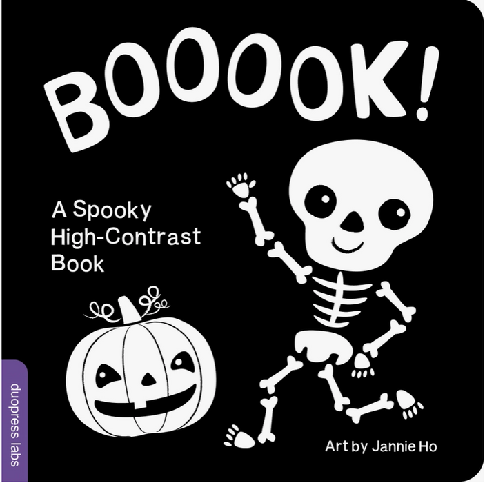 Booook! A  Spooky High-Contrast Book