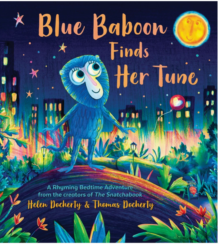 Blue Baboon Finds Her Tune