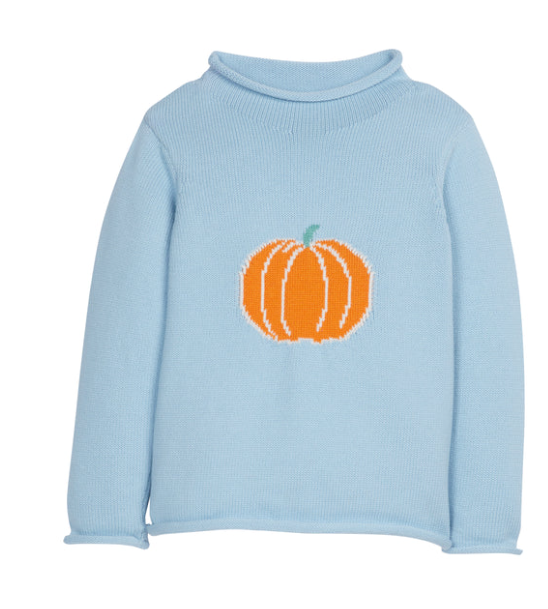Roll Neck Sweater | Blue Pumpkin