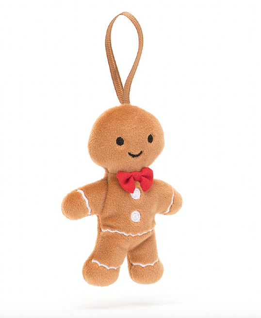 Festive Folly Gingerbread Fred Ornament