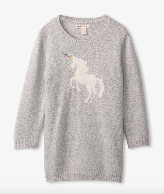 Unicorn A-Line Sweater Dress