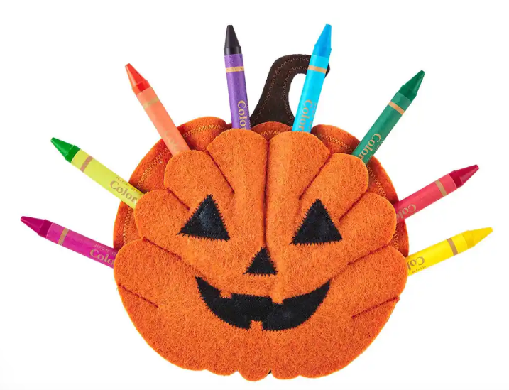Pumpkin Crayon Holder