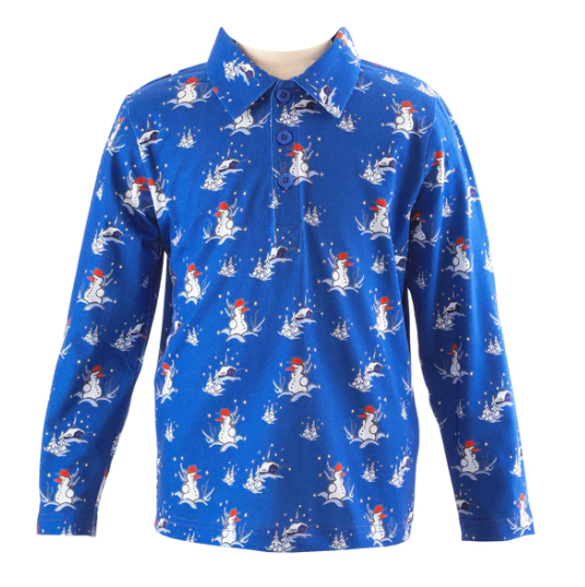 Snowman Polo Shirt