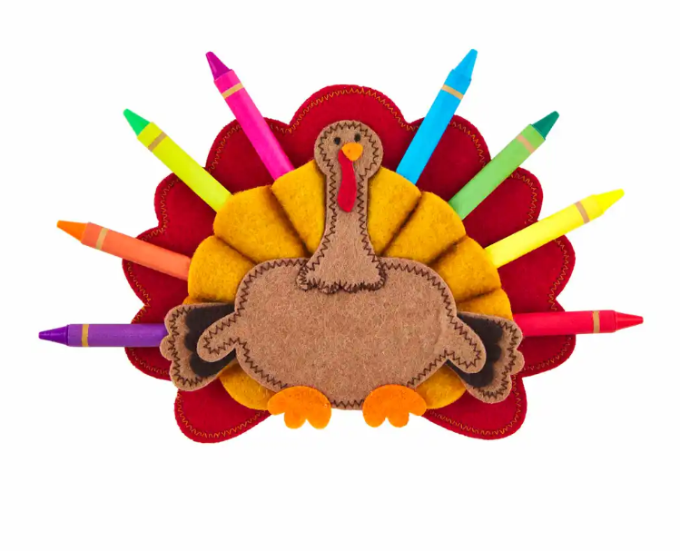 Red Turkey Crayon Holder