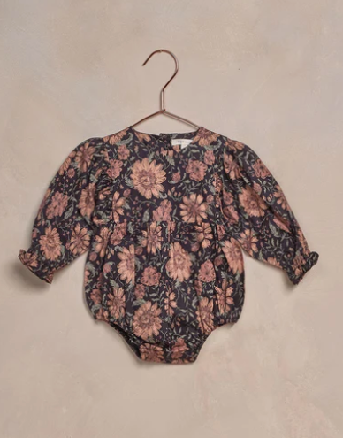 Luna Romper | Holiday Bloom