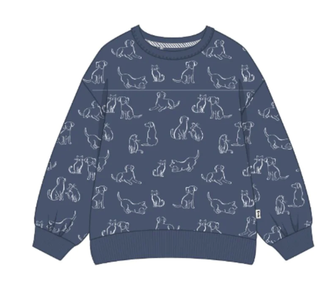 Navy Frankie Sweatshirt