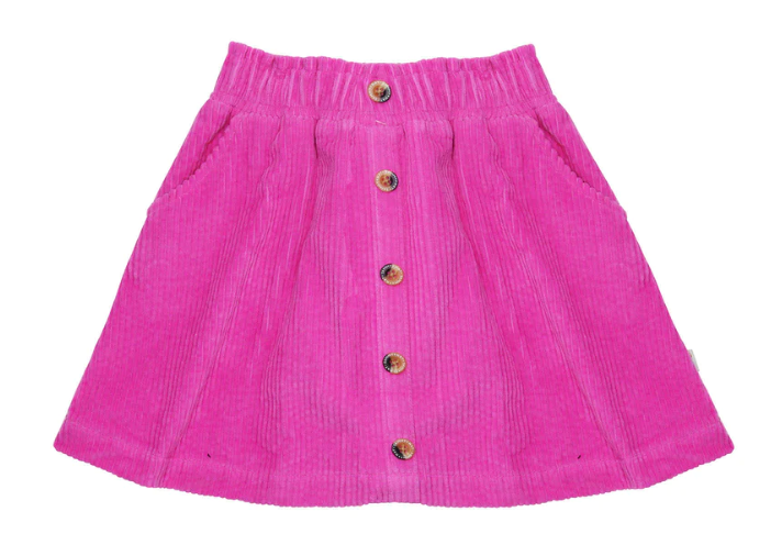Gemma Corduroy Skirt | Pink