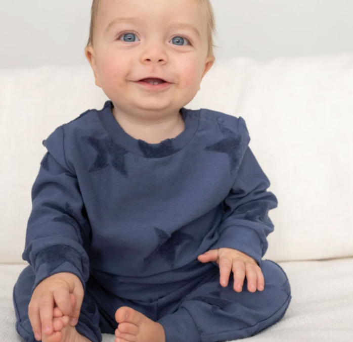 Baby Signature Star Reid | Washed Indigo