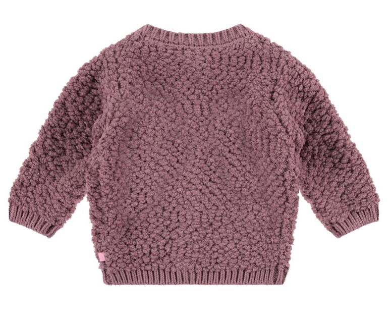Baby Girl Cardigan | Plum