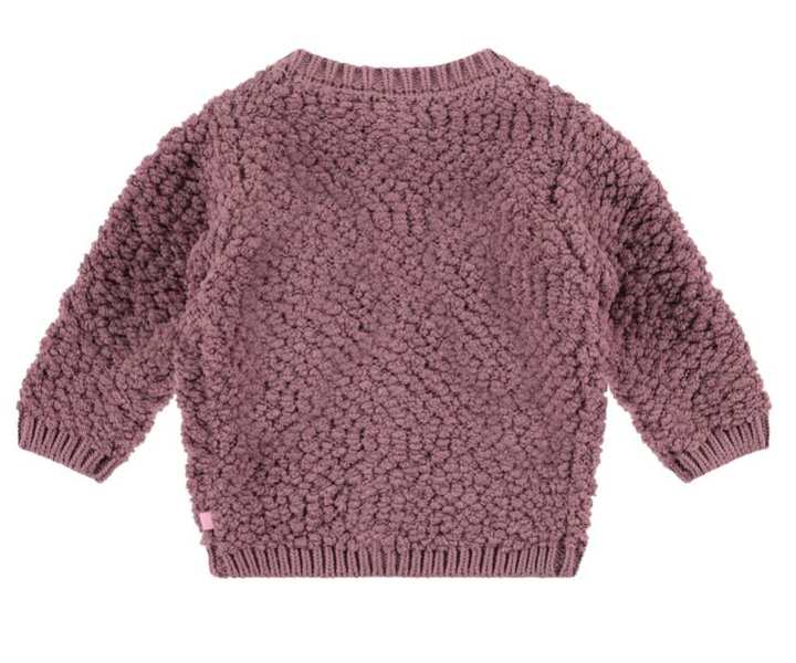 Baby Girl Cardigan | Plum