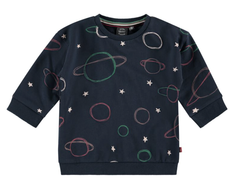 Baby Boy Space L/S Top | Dark Royal