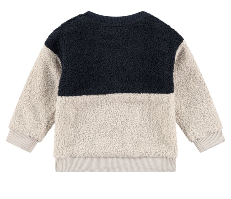 Boys Teddy Bear Sweater | Dark Blue