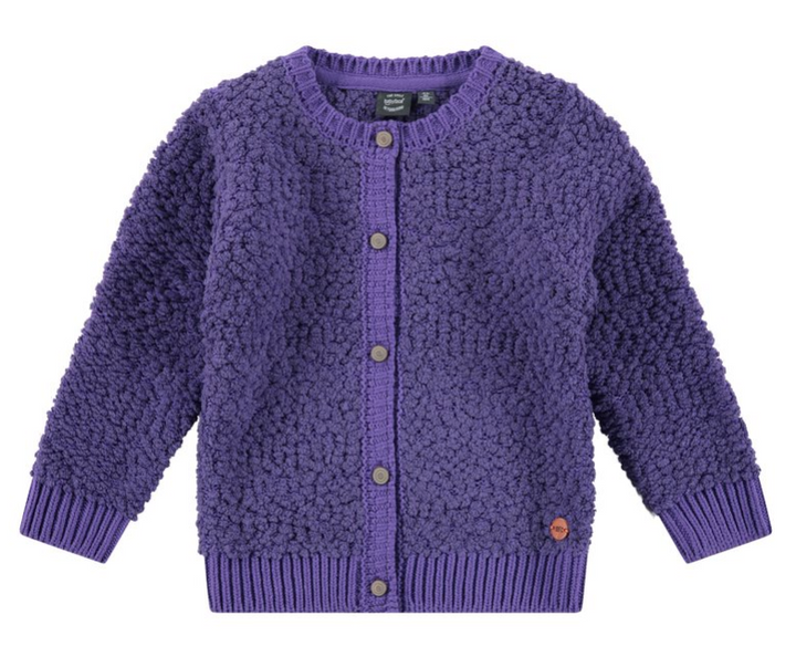 Girls Cardigan | Purple