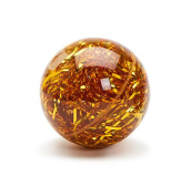 Tinsel Light Up Bouncy Ball | Gold