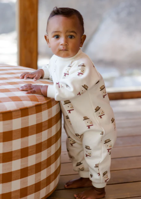 Raglan Jumpsuit | Snowman