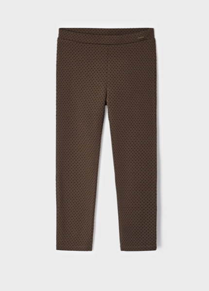 Dotted Leggings | Chocolate | 4782
