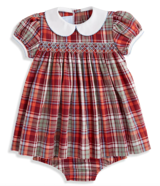 Smocked Bloomer Set | Harvest Check